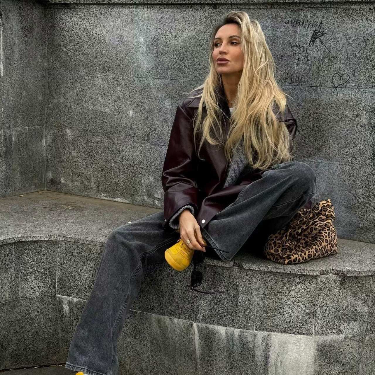 Lapel Zipper Jacket