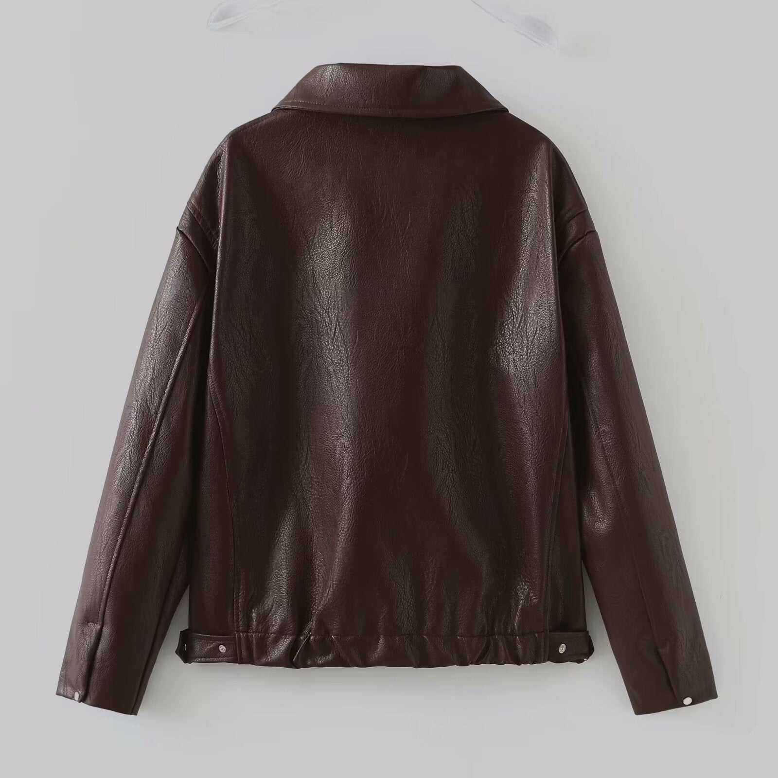 Lapel Zipper Jacket